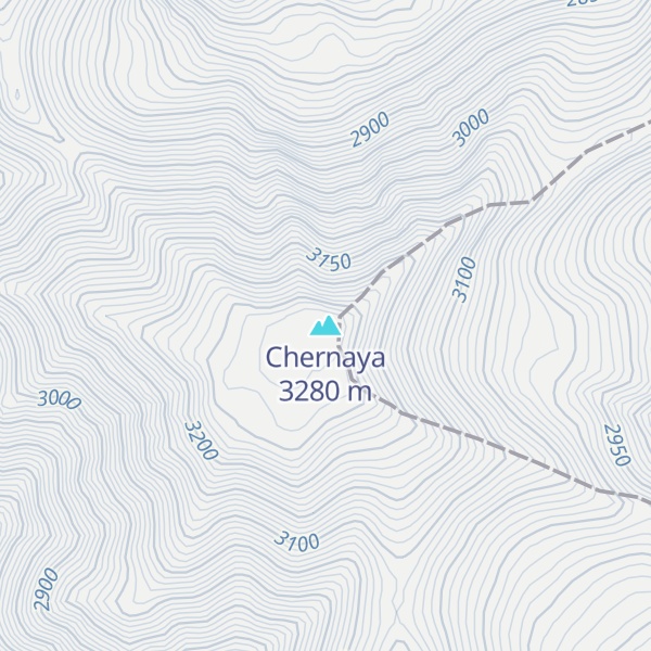 Map of Chernaya