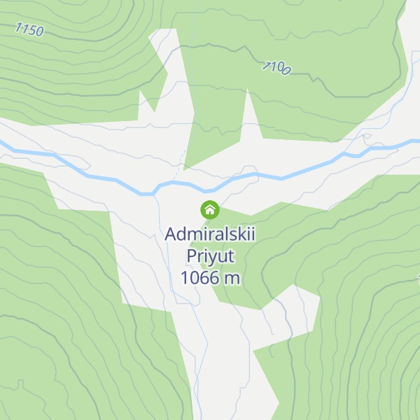 Map of Admiralskii Priyut