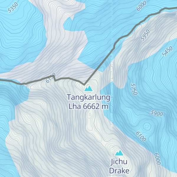 Map of Tangkarlung Lha