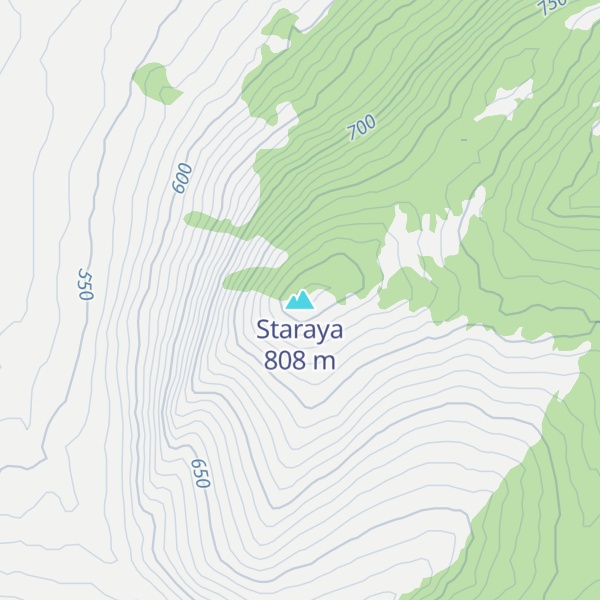Map of Staraya