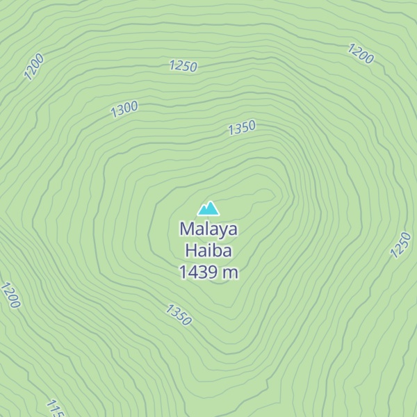 Map of Malaya Haiba