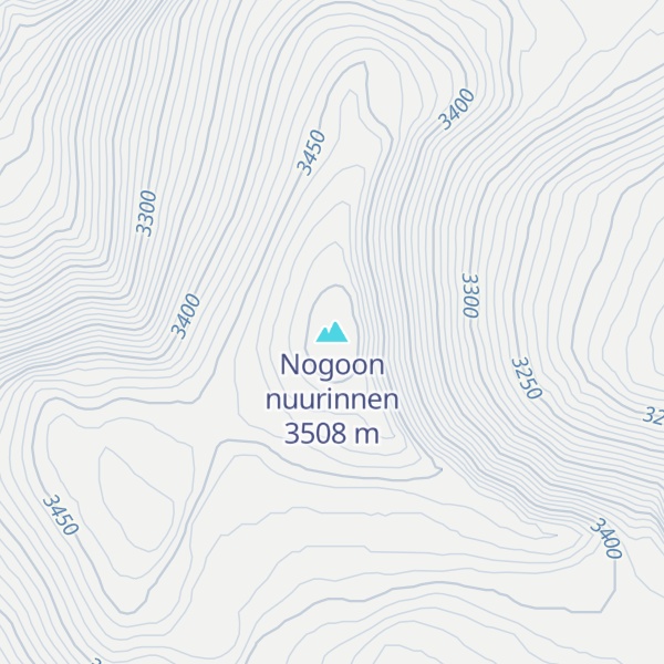 Map of Nogoon nuurinnen