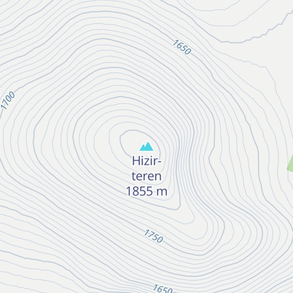 Map of Hizir-teren