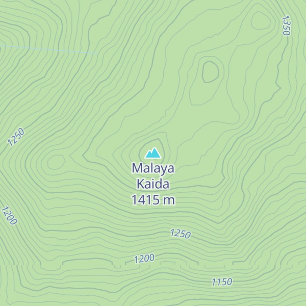 Map of Malaya Kaida