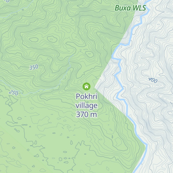 Map of Pokhri village