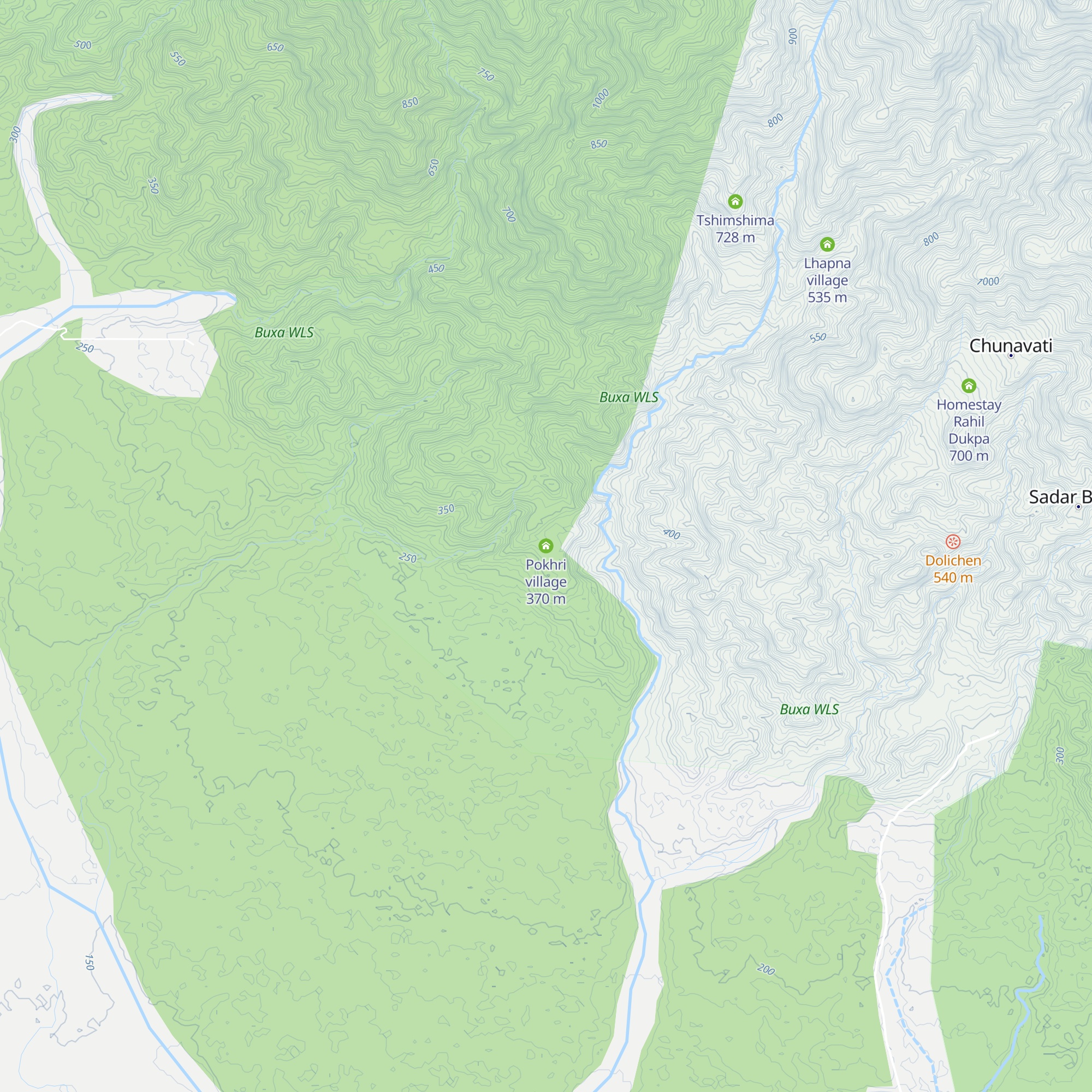 Pokhri village map