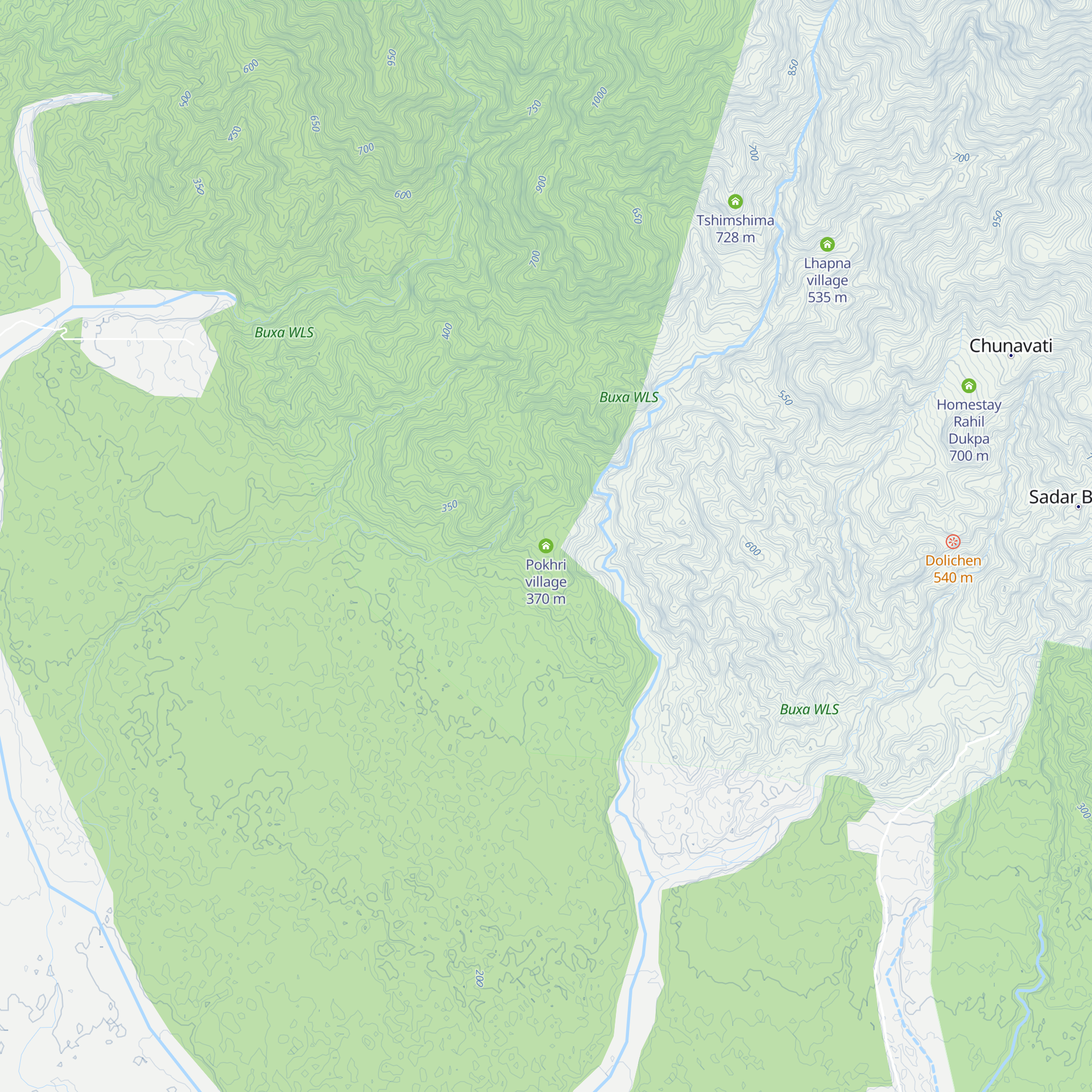 Pokhri village map