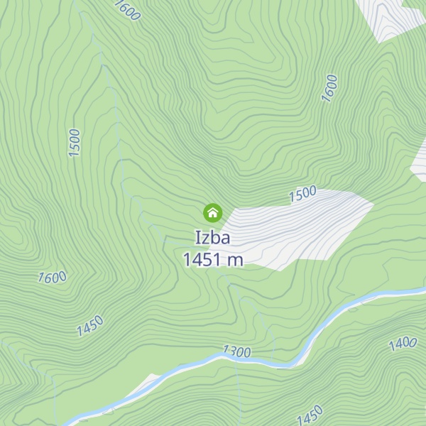 Map of Izba