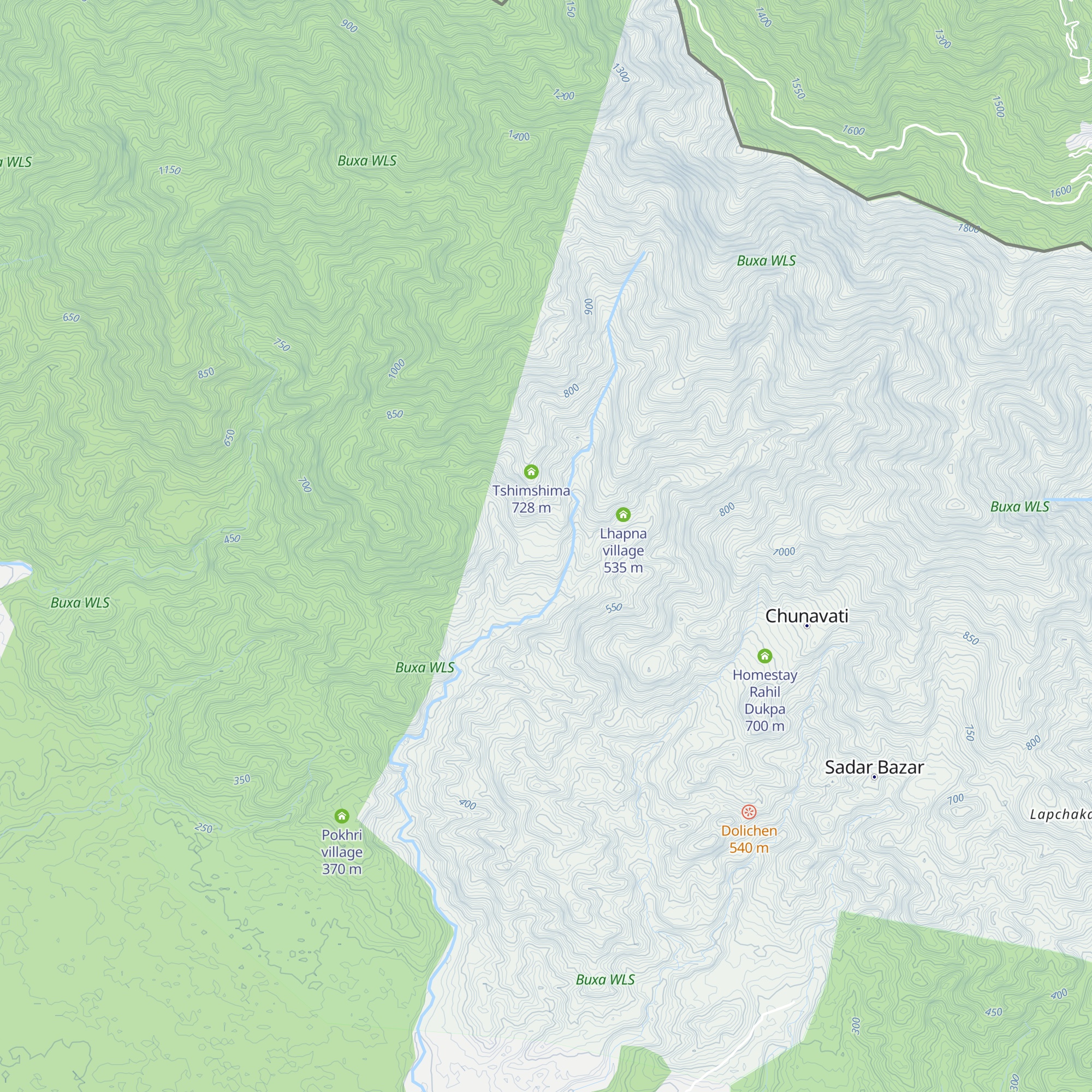 Adma village map