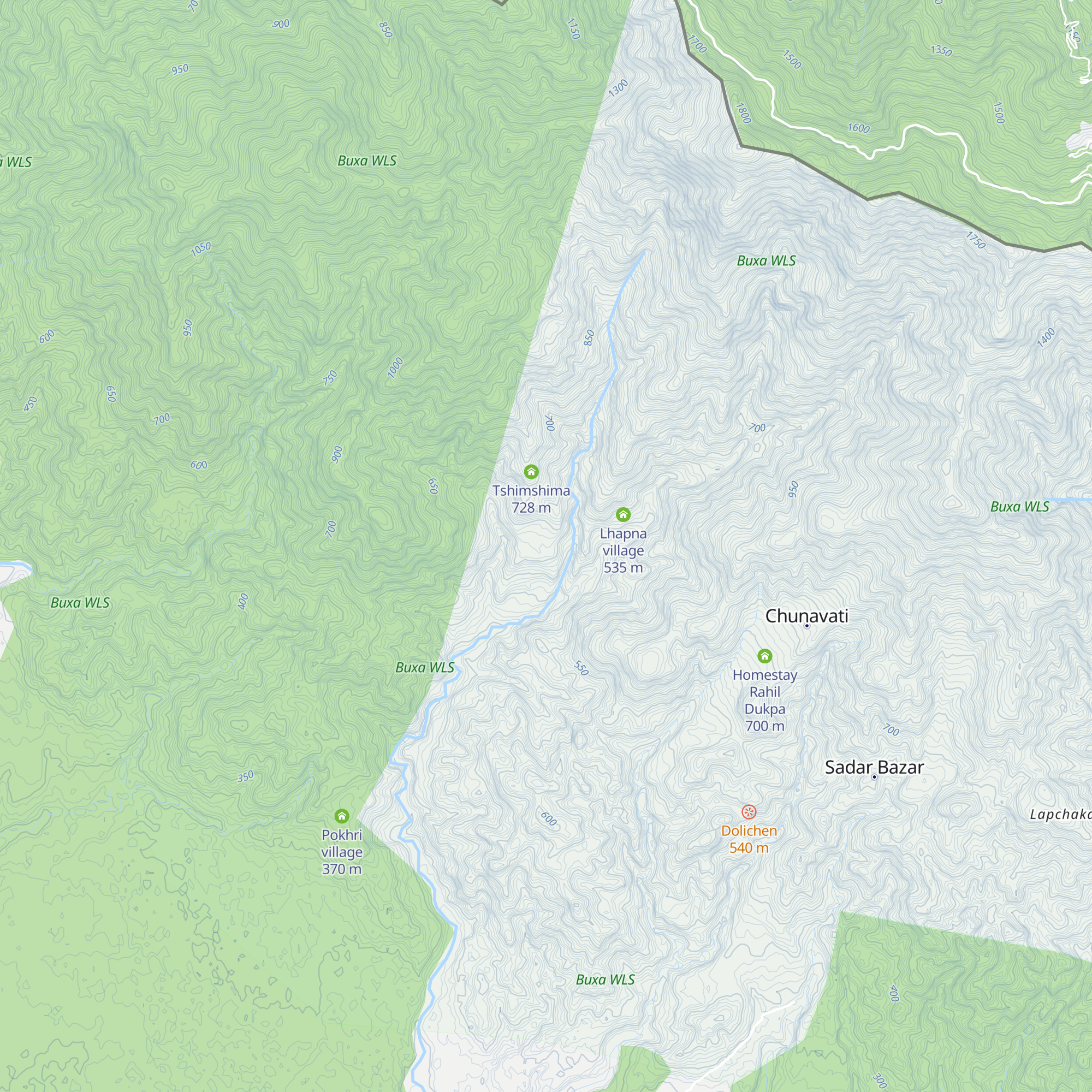 Adma village map