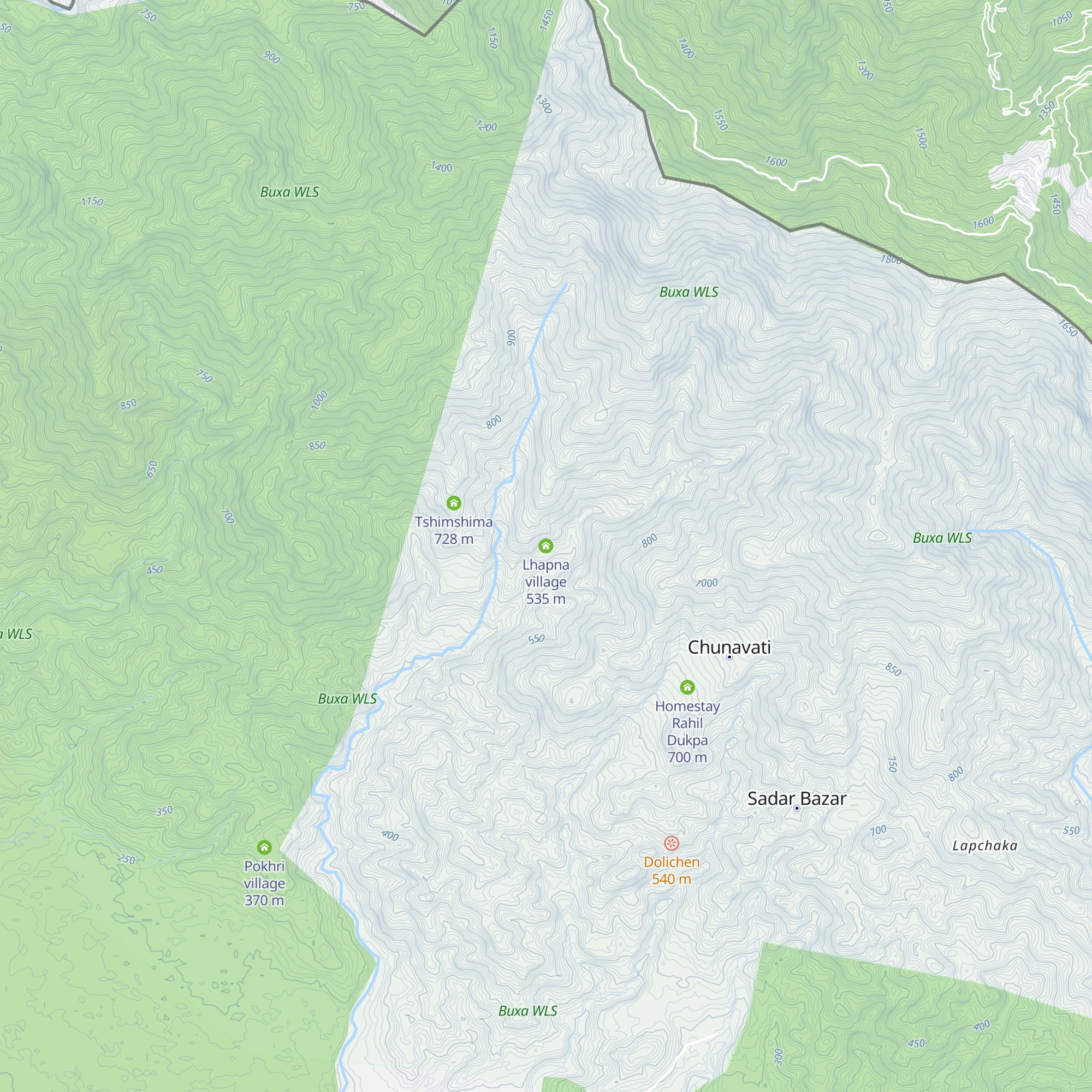 Lhapna village map