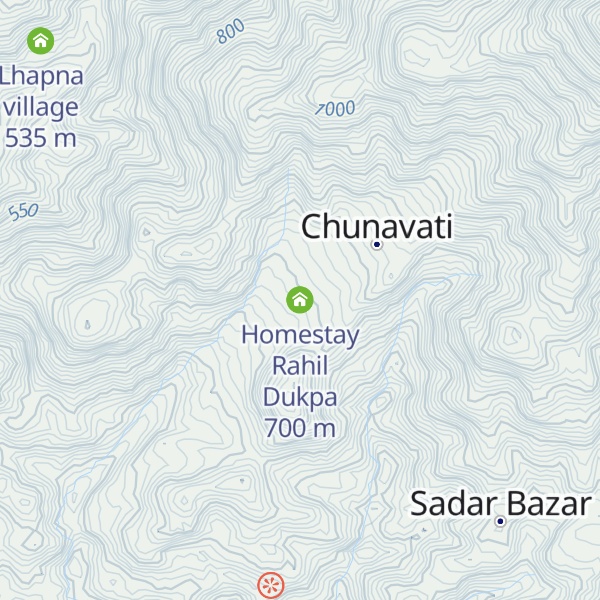 Map of Homestay Rahil Dukpa