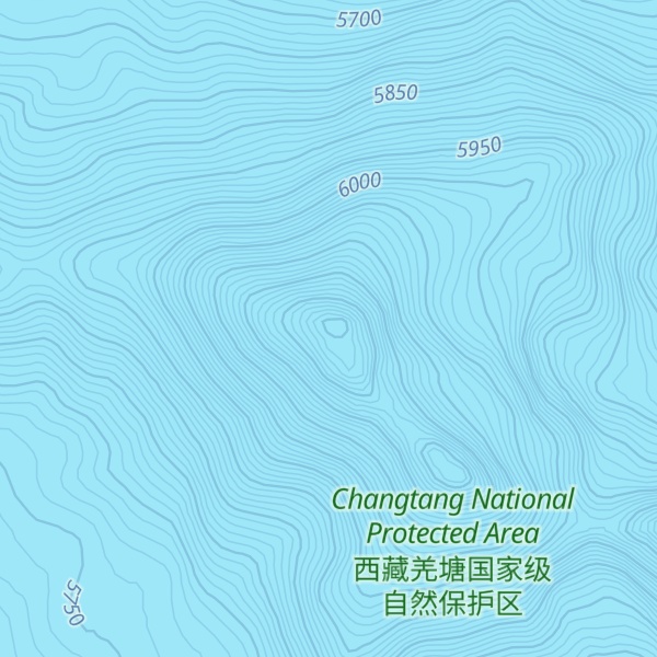 Map of Kangzhag Ri