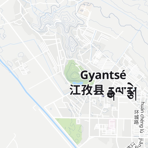 Map of Zōng Shān