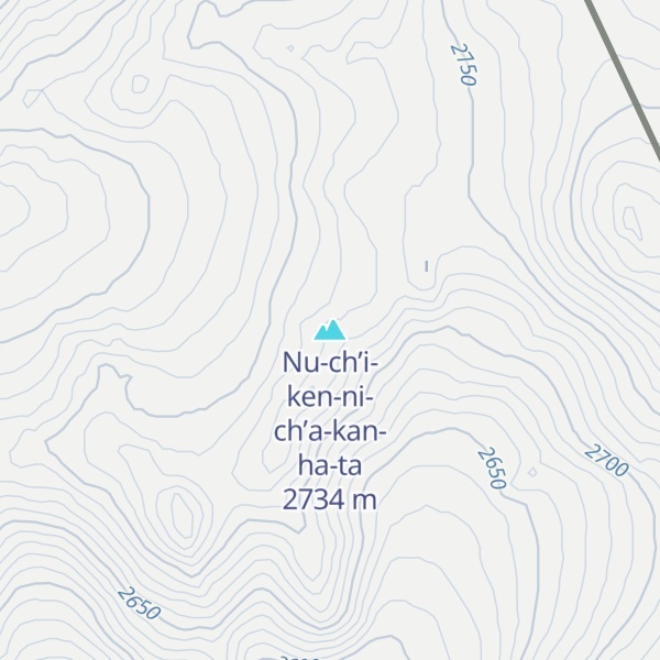 Map of Nu-ch’i-ken-ni-ch’a-kan-ha-ta