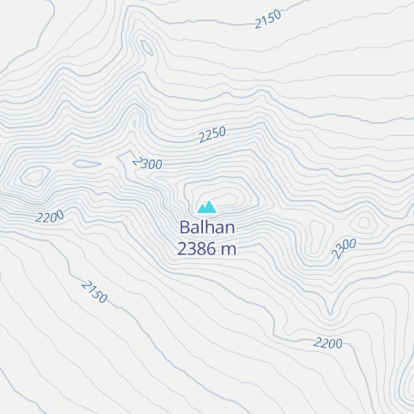Map of Balhan