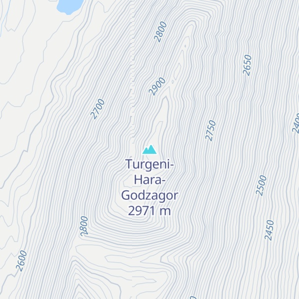 Map of Turgeni-Hara-Godzagor