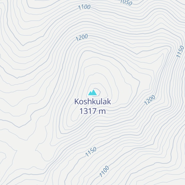 Map of Koshkulak