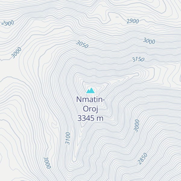 Map of Nmatin-Oroj