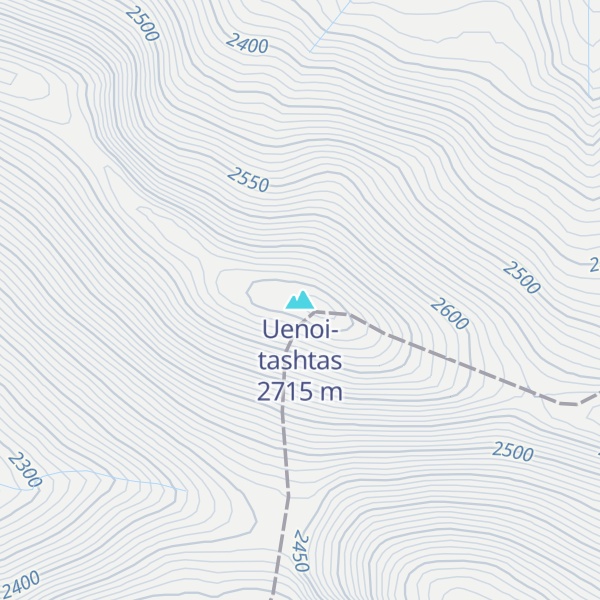 Map of Uenoi-tashtas