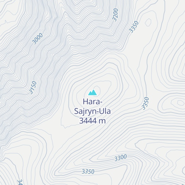 Map of Hara-Sajryn-Ula
