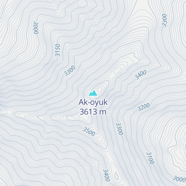 Map of Ak-oyuk