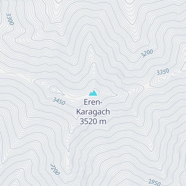 Map of Eren-Karagach