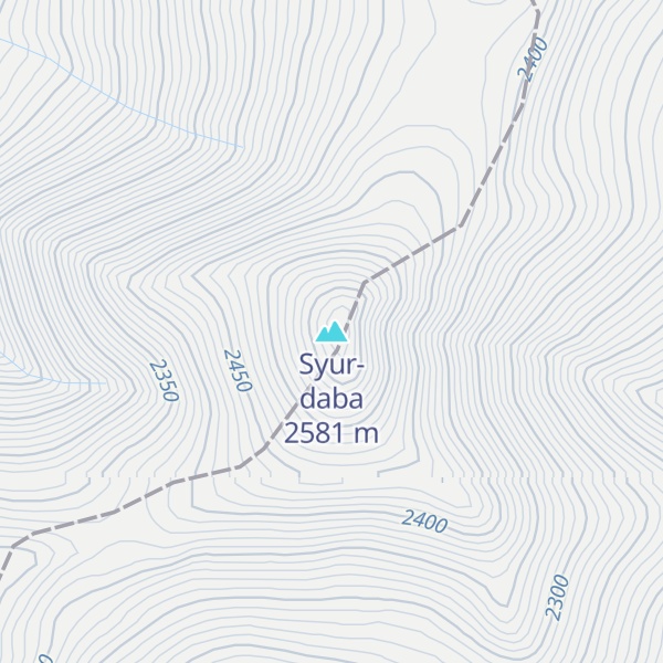 Map of Syur-daba