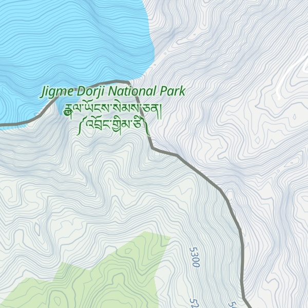 Map of Ngojainzhub Ri