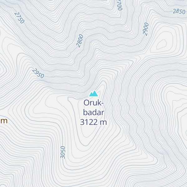 Map of Oruk-badar