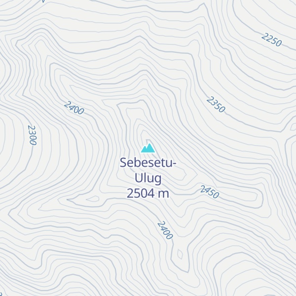 Map of Sebesetu-Ulug