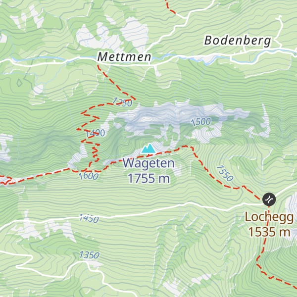 Map of Wageten