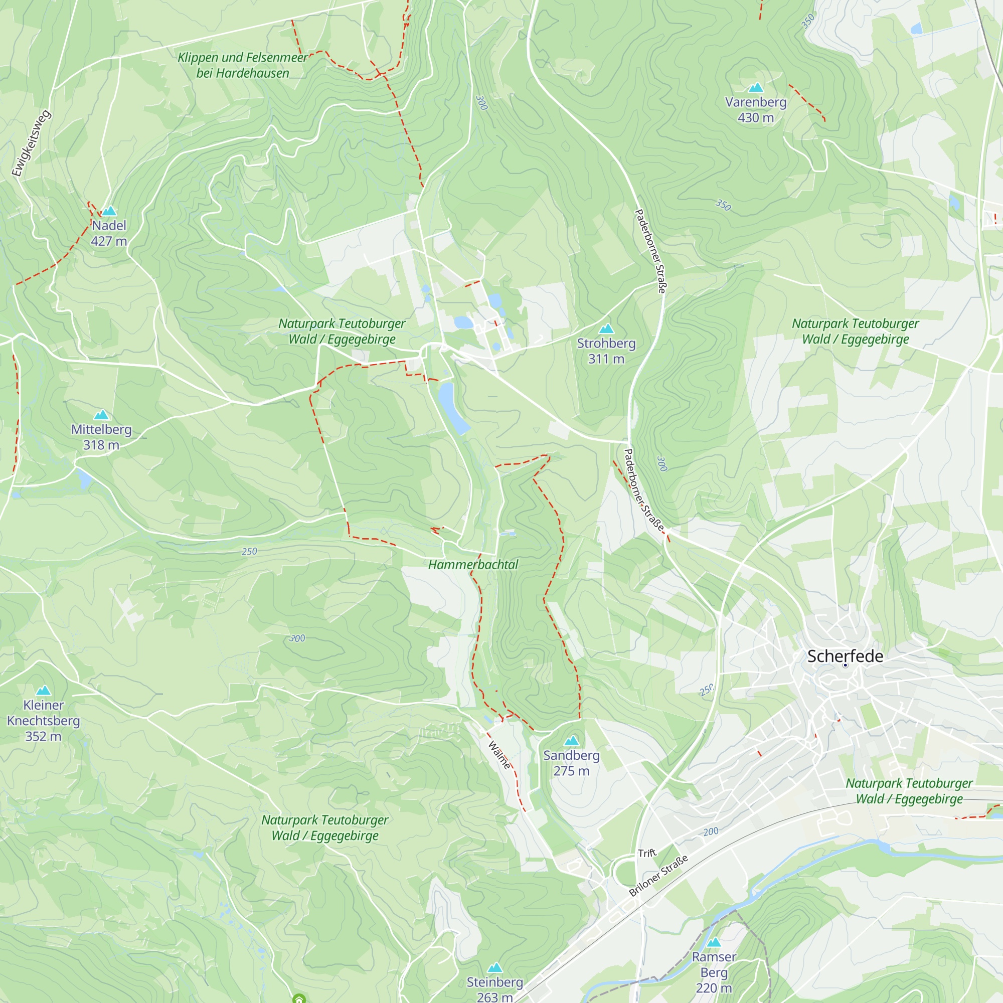 Tarpan-Hütte map