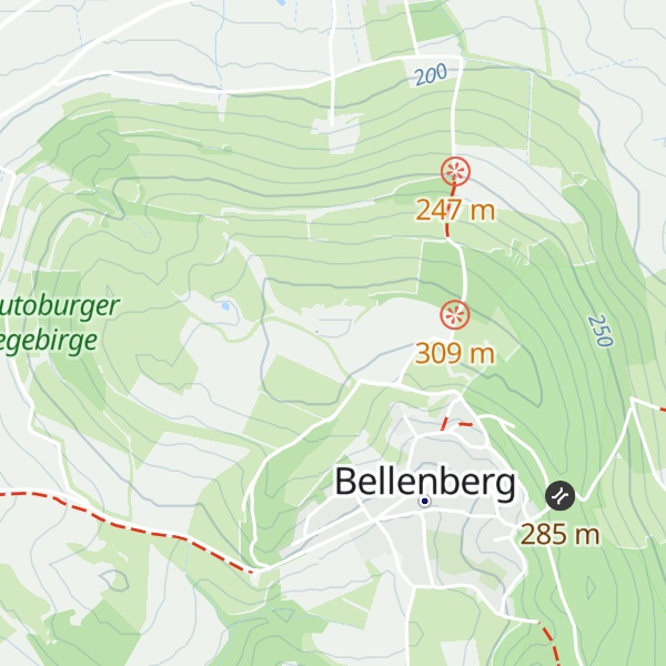 Map of Bellenberg