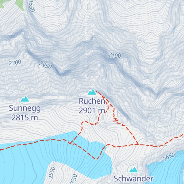 Map of Ruchen