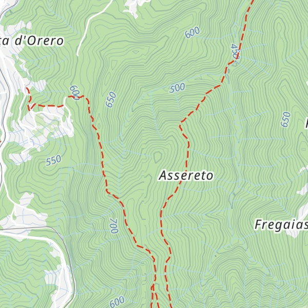 Map of Monte Assereto