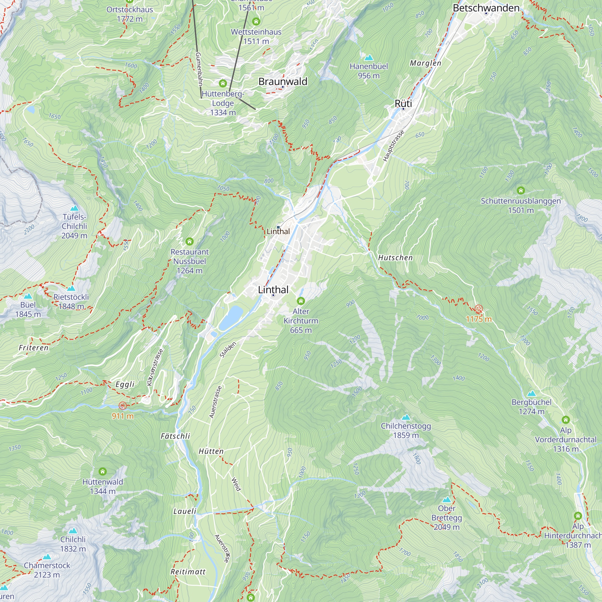 Alter Kirchturm map