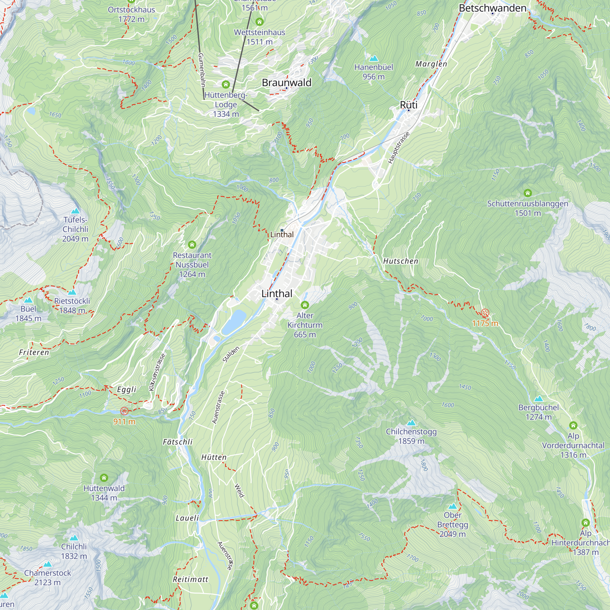 Alter Kirchturm map