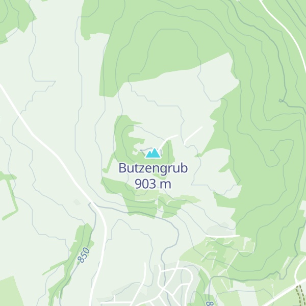 Map of Butzengrub
