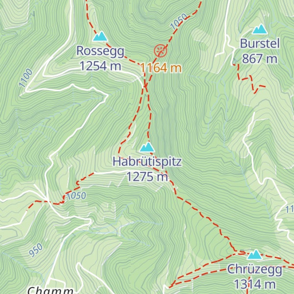 Map of Habrütispitz