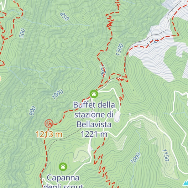 Map of Buffet della stazione di Bellavista