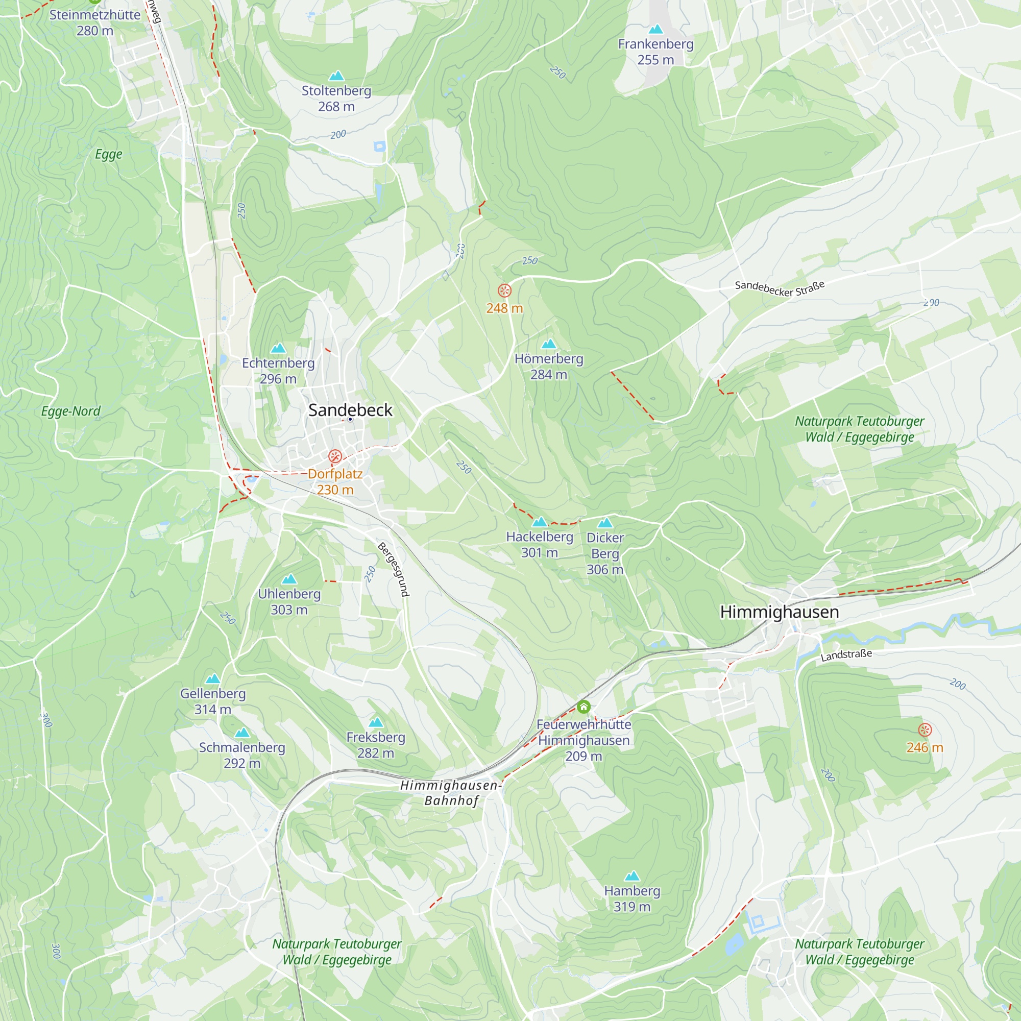 Hagenhütte map