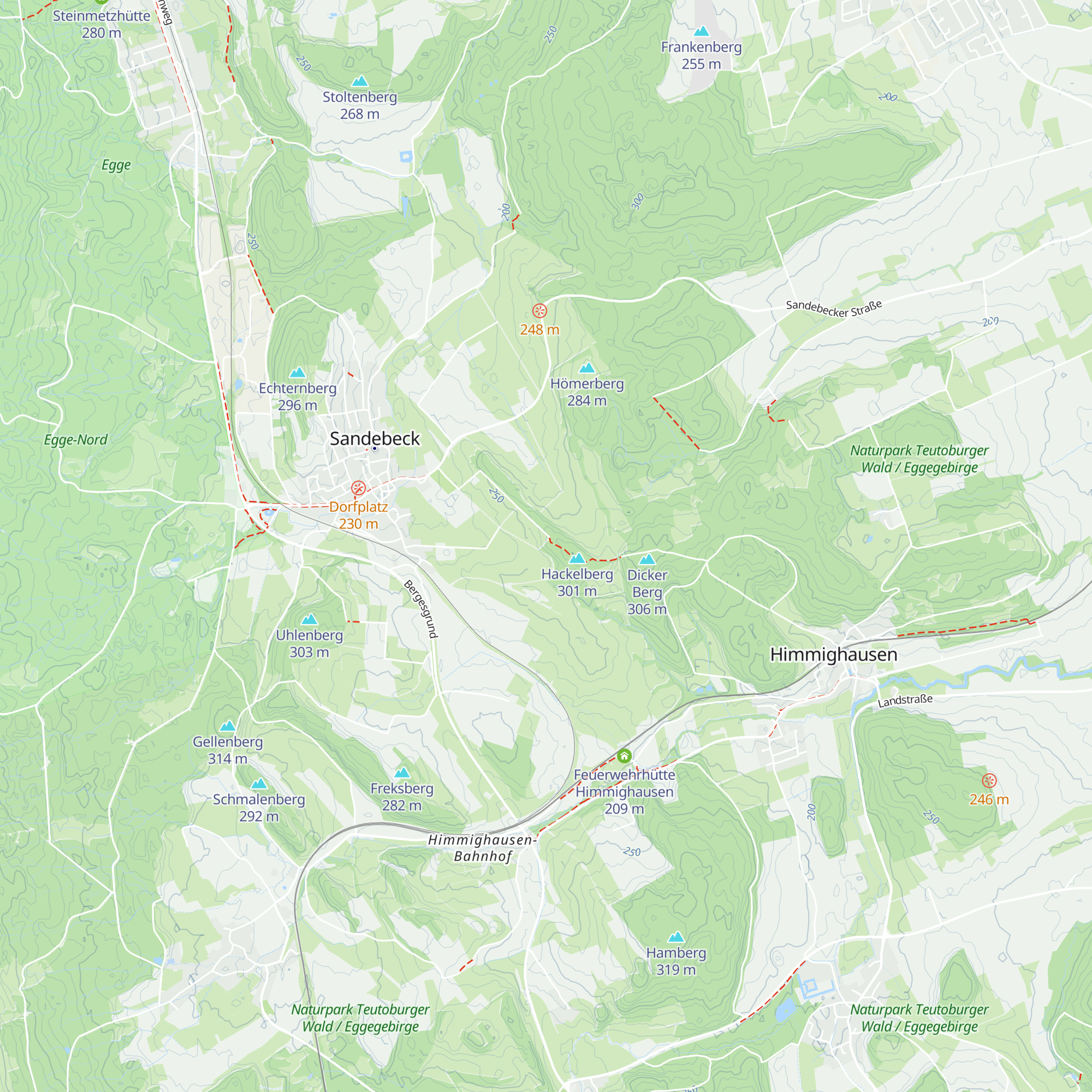 Hagenhütte map