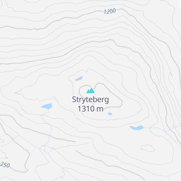 Map of Stryteberg