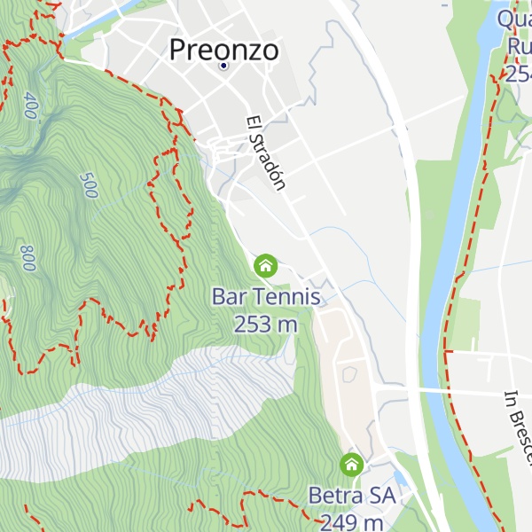 Map of Bar Tennis