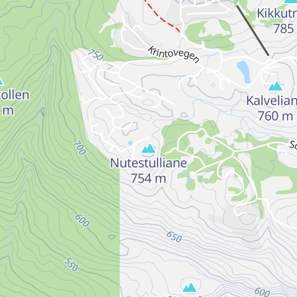 Map of Nutestulliane