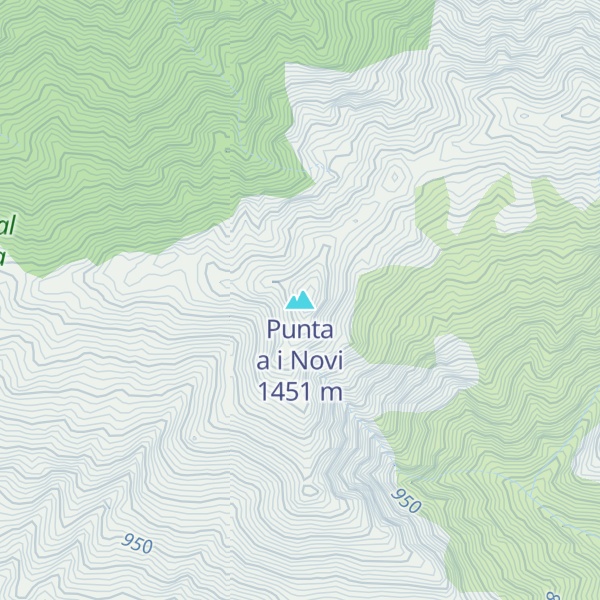 Map of Punta a i Novi