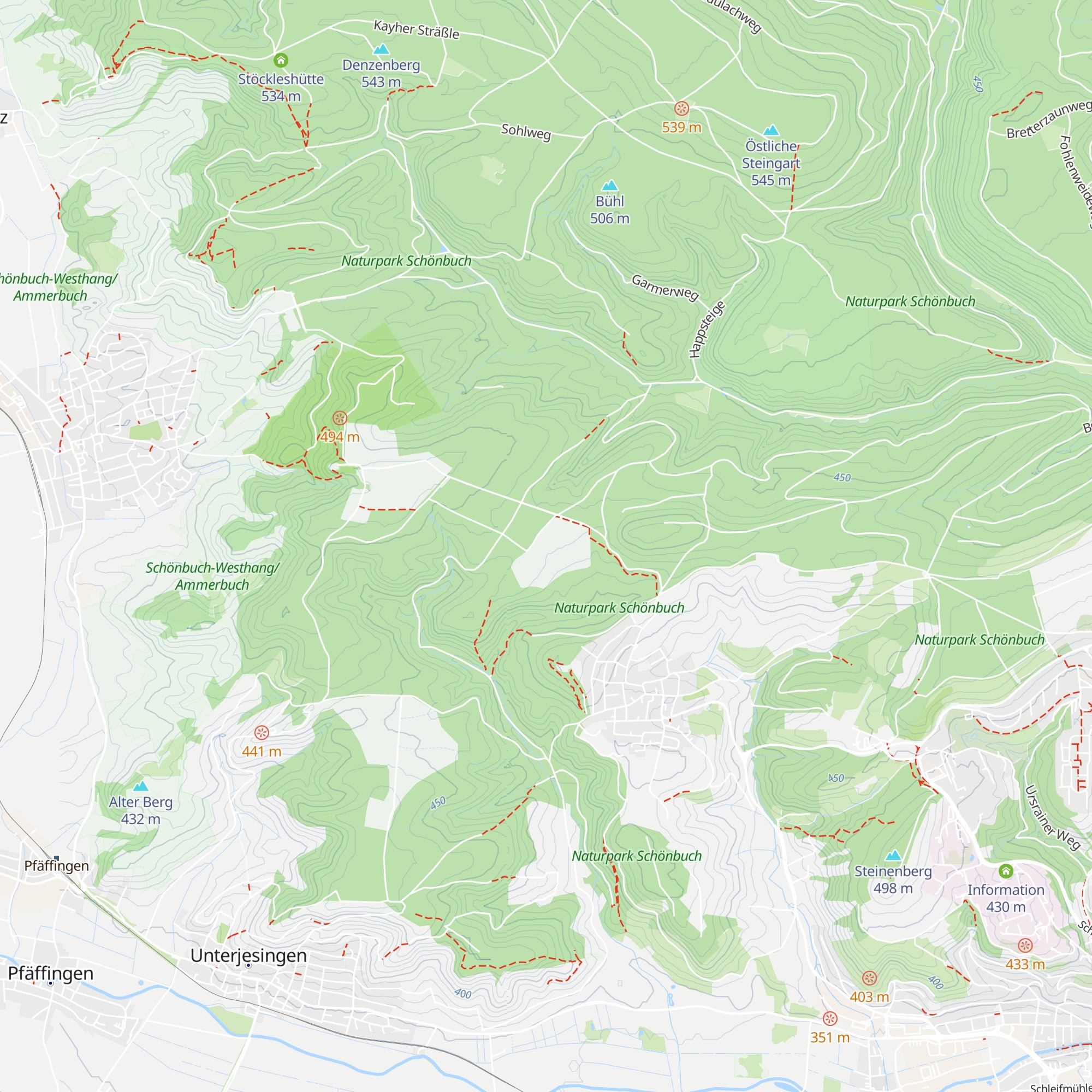 Schweinhaghütte map