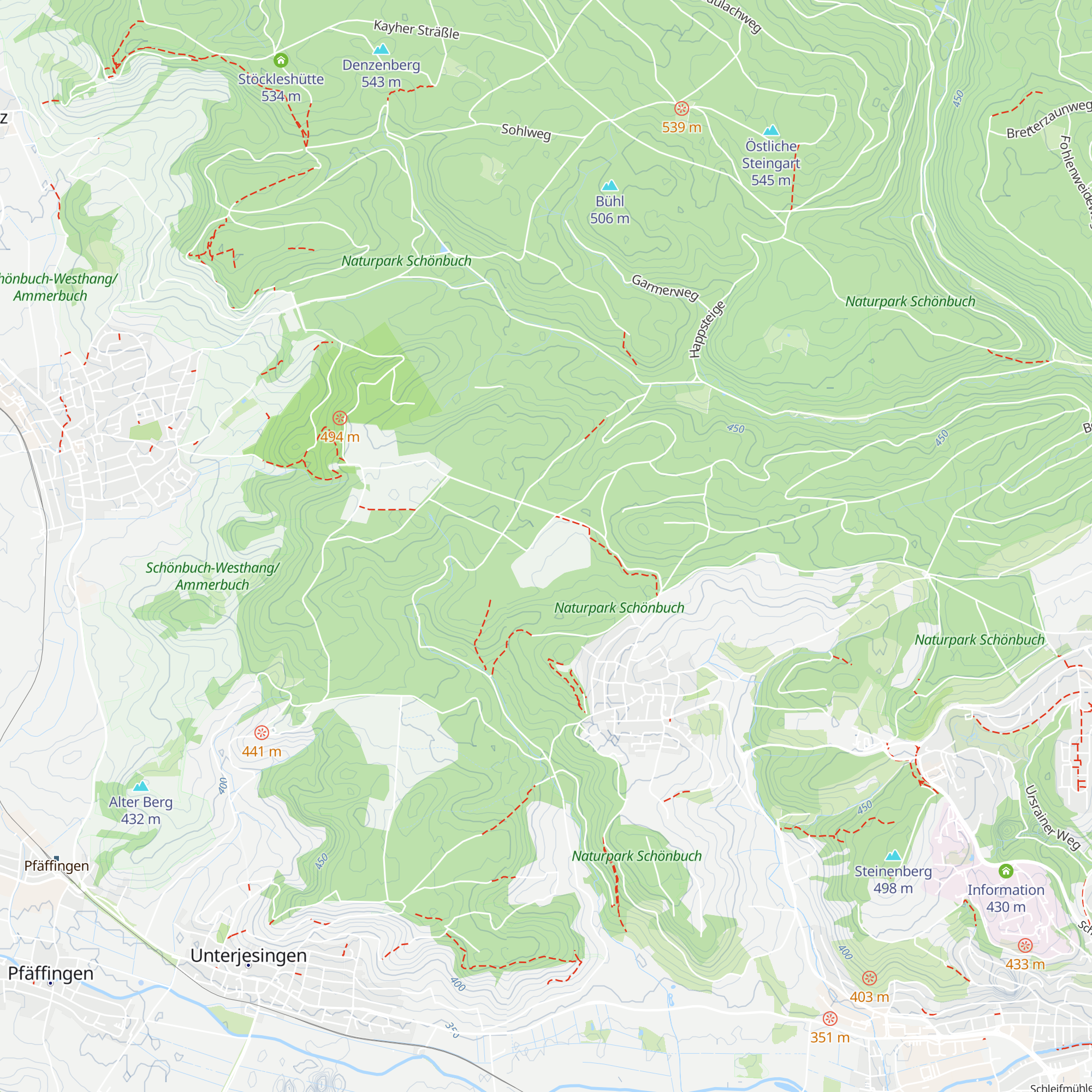Schweinhaghütte map