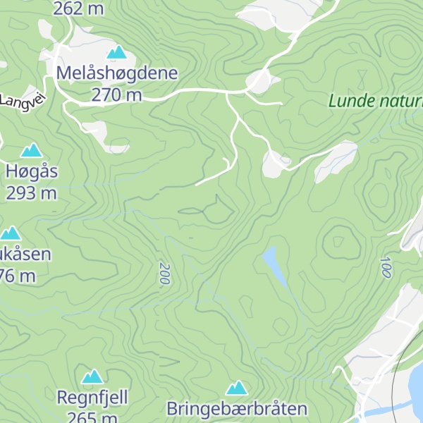 Map of Bråtankollen
